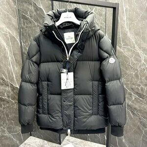 Moncler Short Down Jacket Black